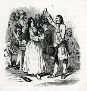 Aféra jedů (rytina) 1846 od French School
