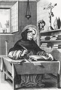 Albertus Magnus (rytina) od French School