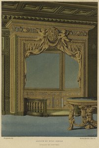 Výklenek, palác Louvre, Paříž, 17. století od French School
