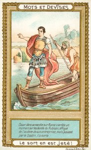 Kostka je odlita (kostka je odlita) (chromolitho) od French School