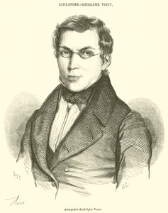Alexandre-Rodolphe Vinet (rytina) od French School