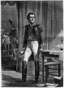 Alexandre Berthier (1753-1815), princ z Neuchatelu a maršál Francie (rytina) - Portrét Louise Alexandra (Louis-Alexandre) Berthier (1753-1815), prince z Neuchatelu, maršála Francie - v „Histoire de l