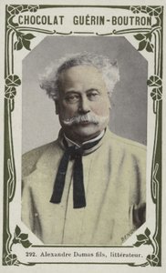 Alexandre Dumas fils, literát (barevné foto) od French School
