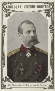 Alexandr II., ruský císař (barevné foto) od French School