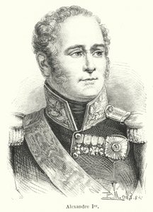 Alexandre Ier (rytina) od French School