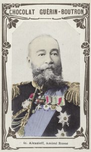 Alexeieff, Amiral Russe (barevná fotografie) od French School