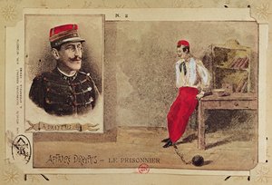 Alfred Dreyfus (1855-1935) jako vězeň, 1894-1906 od French School