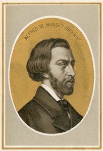 Alfred de Musset od French School