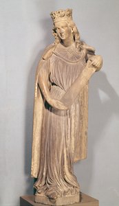 Alegorická postava malého kostela ze štrasburské katedrály od French School