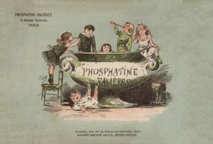 Falieres fosfátová abeceda (barevná lito) od French School