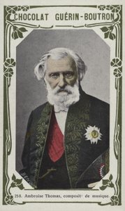 Ambroise Thomas, hudební skladatel (barevné foto) od French School