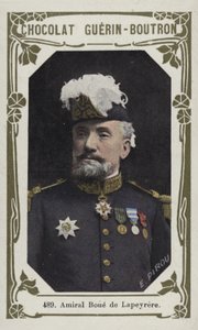 Admirál Boue de Lapeyrere (barevná fotografie) od French School
