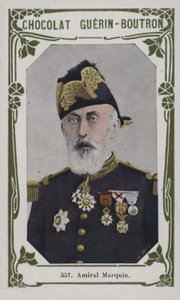 Amiral Marquis (barevná fotografie) od French School