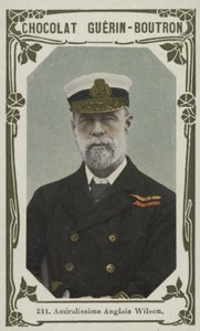 Britský admirál Wilson (barevná fotografie) od French School