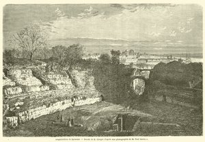 Amphitheatre de Syracuse (rytina) od French School