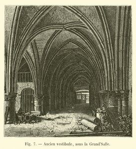 Starý vestibul, pod GrandSalle od French School