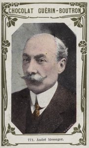 Andre Messager (barevná fotografie) od French School