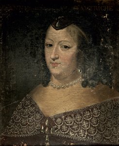 Anna Rakouská (1601-66) od French School