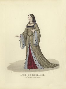 Anny Bretaňské, královny manželky Karla VIII. a francouzského Ludvíka XII