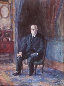 Antoine Beclere (1856-1939) 1929 (olej na plátně) od French School