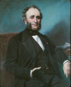 Antoine Jobert de Lamballe (1799-1867) (olej na plátně) od French School