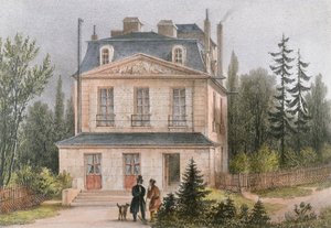 Antoine de Fourcroy v Jardin des Plantes v Paříži od French School