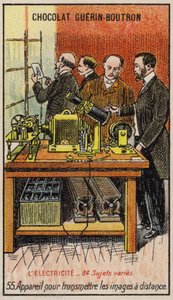 Zařízení pro přenos obrazu na dálku (chromolitho) od French School