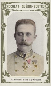 Dědičný rakouský arcivévoda (barevné foto) od French School