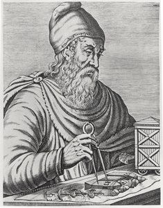 Archimedes (287-212 př.nl) od French School