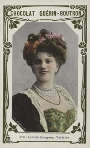 Arlette Dorgere, Varietes (barevné foto) od French School