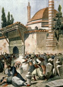 Arméni zaútočili na mešitu v Konstantinopoli od French School