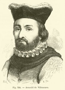 Arnauld de Villeneuve (rytina) od French School