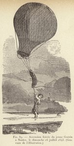 Nucený výstup mladého Guerina do Nantes, neděle 16. července 1843 od French School