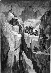 Výstup na Mont Blanc, 5. července od French School