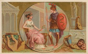 Aspasia a Perikles od French School