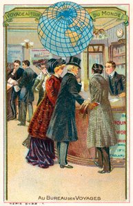 U cestovní kanceláře (chromolitho) od French School