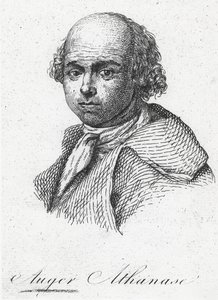 Athanase Auger (rytina) od French School