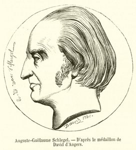Auguste-Guillaume Schlegel (rytina) od French School