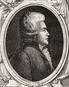 Augustin Bernard Francois Legoazre de Kervelegan, z „Histoire de la Revolution Francaise“ od Louise Blanca (1811-82) od French School