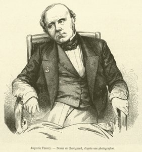 Augustin Thierry (rytina) od French School