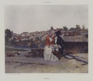Vyznání (barevné lito) od French School