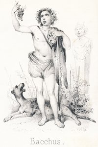 B Bacchus: Syn Jupitera a Semele od French School
