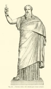 Bacchus Indian, Dit Le Sardanapale (rytina) od French School