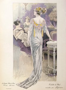 Plesové šaty z Les Grandes Modes de Paris od French School