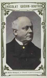 Ballot-Beaupre, první prezident kasačního soudu (barevné fotografie) od French School