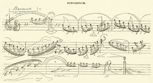 Barkarola (rytina) od French School