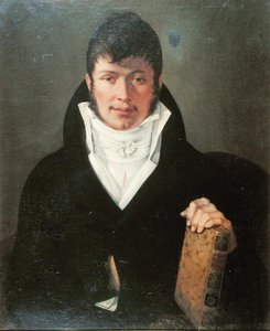 Baron Anselme Balthazar Richerand (1779-1840) (olej na plátně) od French School