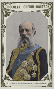 Baron de Mohrenheim, velvyslanec (barevné foto) od French School