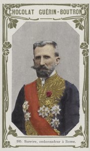 Barrere, velvyslanec v Římě (barevné foto) od French School