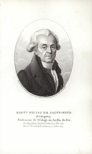 Bartoloměje Faujase ze Saint-Fondu od French School